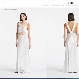 Sir the Label - Aries Cut Out Gown Ivory